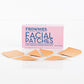pink box of Forehead & Between Eyes Wrinkle Patches Facial Patches Frownies for 11 lines and forehead wrinkles