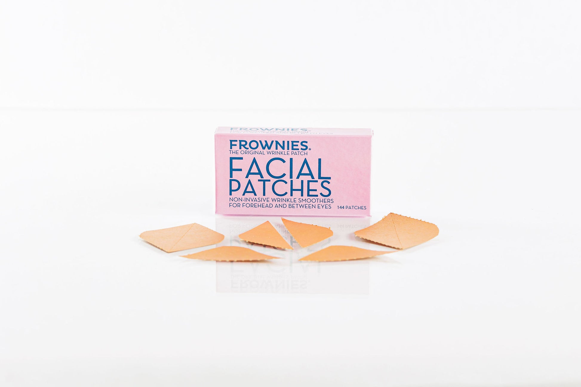 Frownies Facial Patches for forehead and between the eyes for horizontal wrinkles and 11 linesThe Frownies   