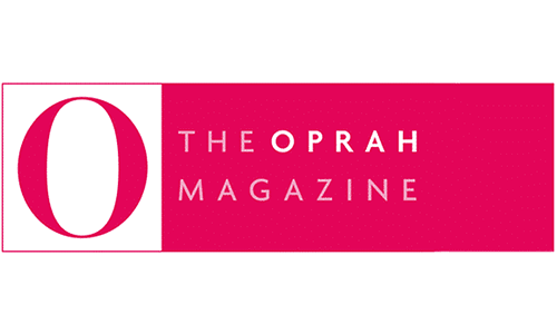 The logo for the Oprah magazine