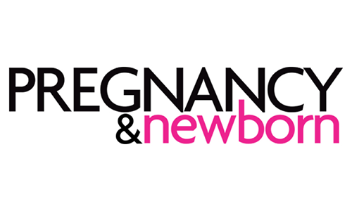 the logo for pregnancy and newborn magazine