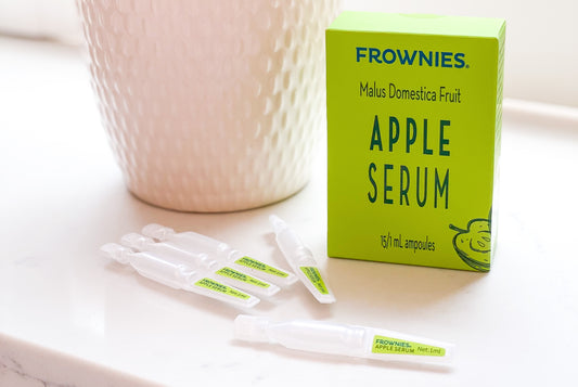 Frownies Launches NEW Apple Serum with Stem Cell Technology!