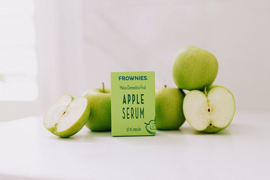 Frownies Launches NEW Apple Serum with Stem Cell Technology