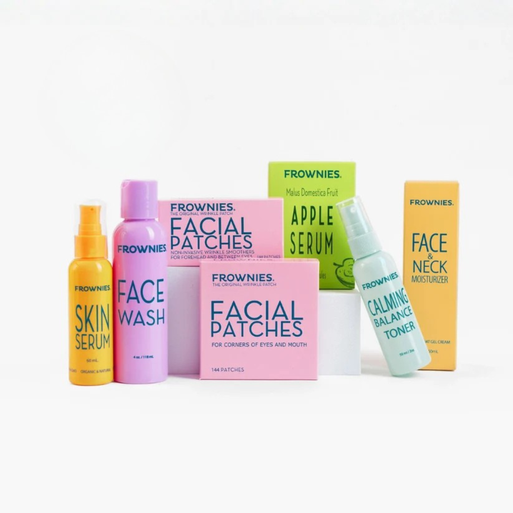 Frownies Complete Skincare Set with Calming Toner