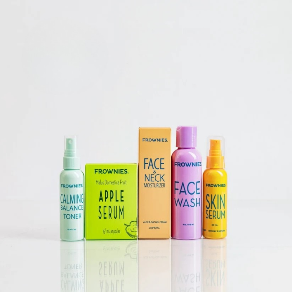 Frownies Skincare Basics with Calming Toner