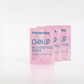 Frownies Chin-Up Polypeptide Mask packages on a light gray background