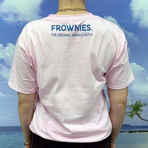 Honor Embrace Celebrate Being a Woman T-shirt Skincare Products The Frownies   