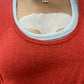 Forehead Serum patch is being worn on her décolletage chest area